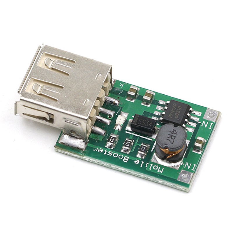 DC-DC 2V-5V đến 5V 1200MA 1.2A Bộ tăng cường bước lên USB Mô-đun cấp nguồn di động USB Bảng mạch sạc pin Lithium