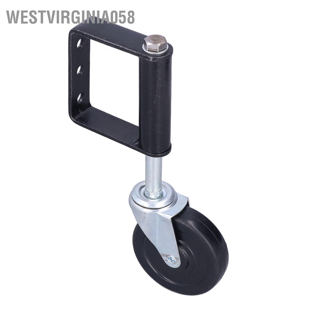 Có thể bán buôn Lò xo có tải bánh xe Cổng Caster 4in 3 lỗ Phụ kiện cửa hạng nặng cho nhà máy Westvirginia058 Hàng giao ngay