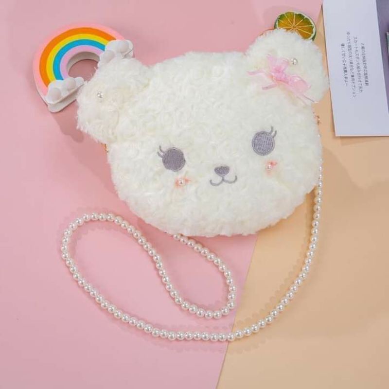 Túi Đeo Chéo Gấu Thỏ Lolita Đáng Yêu