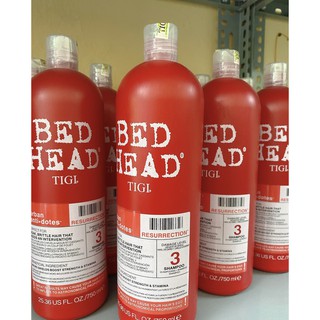 Dầu gội tigi đỏ 750 ml*2 chai