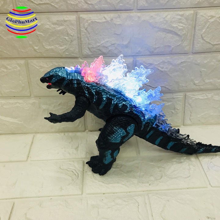 Godzilla Chạy Pin Có Đèn, Âm Thanh - Khủng Long Chạy Pin
