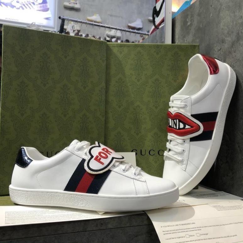 [Full Box] Giày Gucci Ace For Love [Ảnh tự chụp]