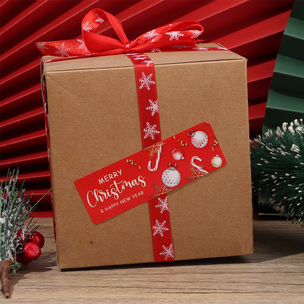 Set 120 Nhãn Dán Trang Trí Giáng Sinh 1*3inch