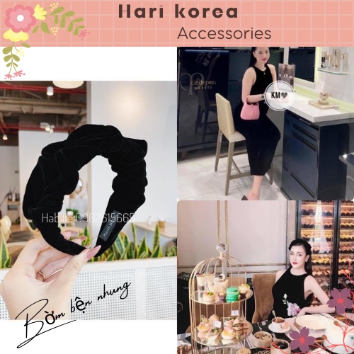 Bờm tóc nữ xinh / băng đô hot girl / phụ kiện tóc thời trang tiểu thư - Hari Korea Accessories