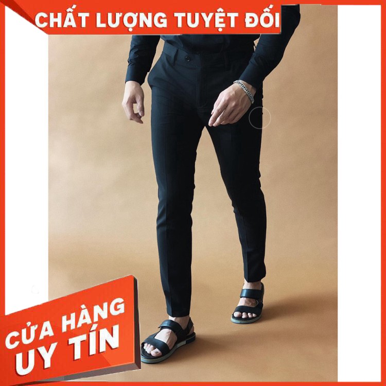 Quần Tây Nam Đẹp Phong Cách Trẻ Trung Dáng Ôm Body Vải Chống Nhăn, Không Bai Xù.Quần Âu Nam Dáng Ôm Hàn Quốc - Hàng nhập
