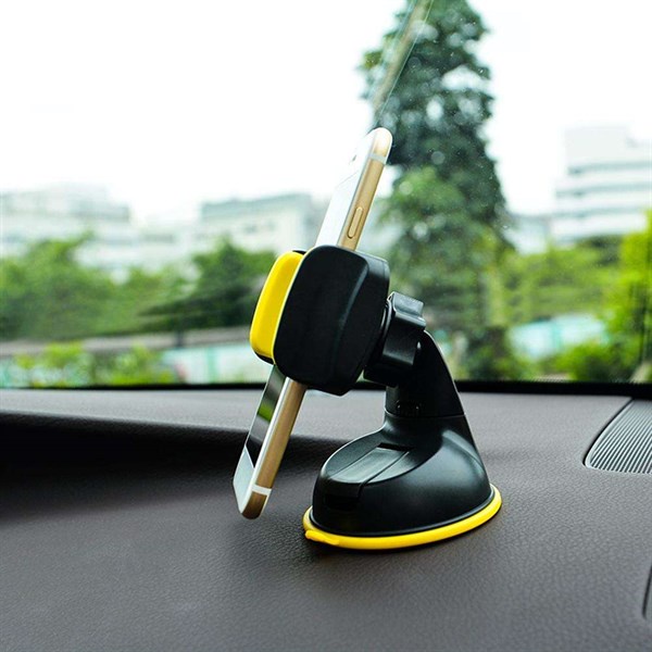 Giá Đỡ Điện Thoại Trên Ô Tô Hoco CA5 Xoay 360 Độ gắn taplo và cửa gió điều hòa, kẹp điện thoại ô tô cực kì chắc chắn