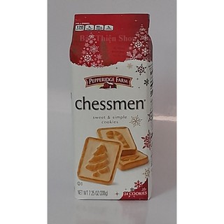 Bánh Chessmen/Bánh quy bơ