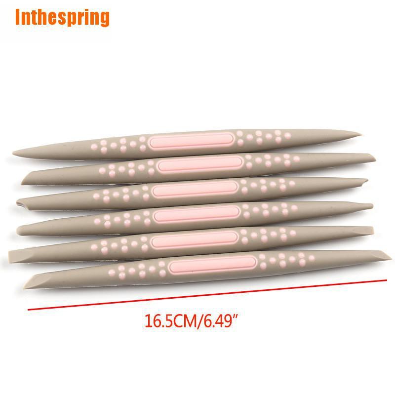 Set 6 Bút Silicone Trang Trí Bánh Kem