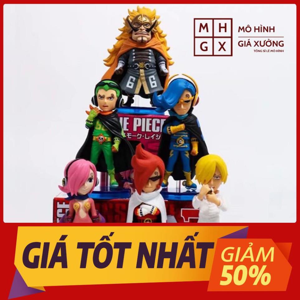 Mô hình Gia đình Vinsmoke Germa 66 Family WCF Full box . Gia Đình Sanji hắc cước - Figure One Piece