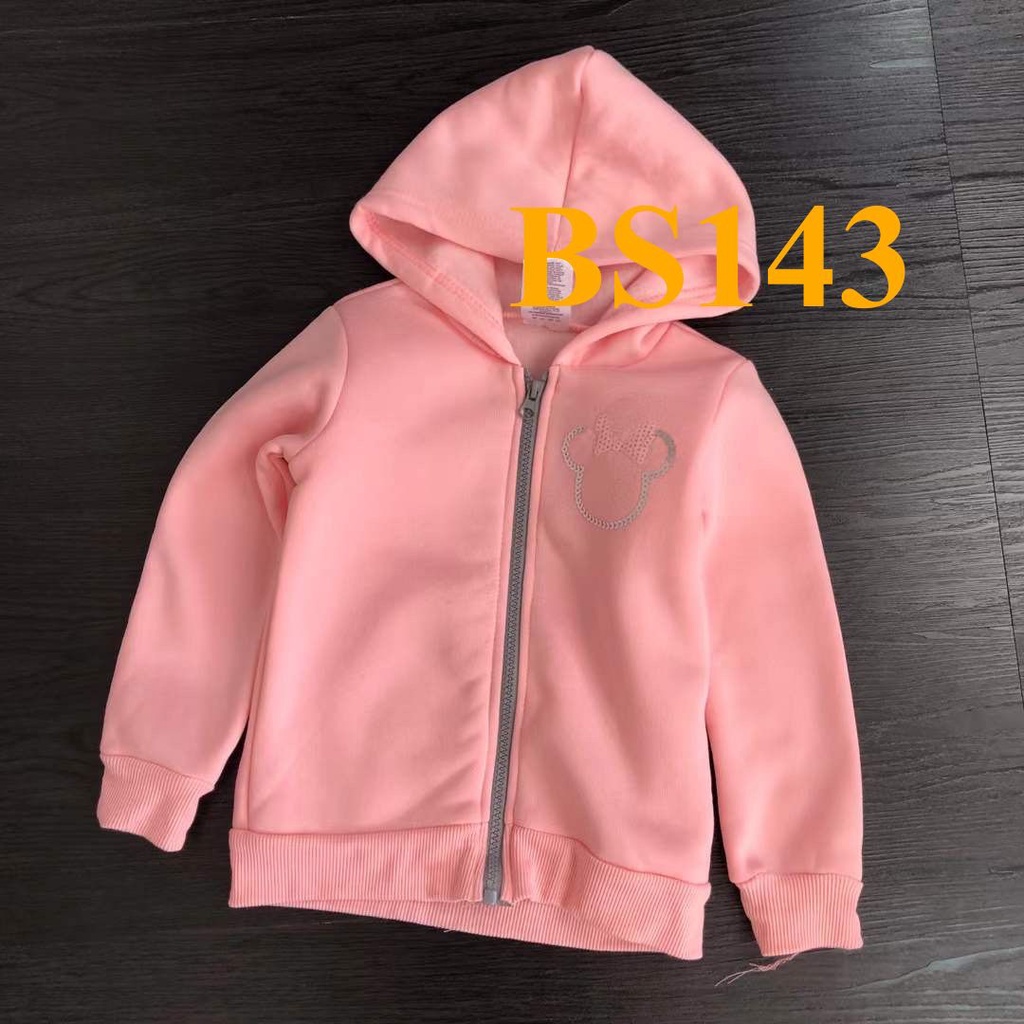 * Mã BS143: Áo khoác nỉ cho bé gái rất xinh