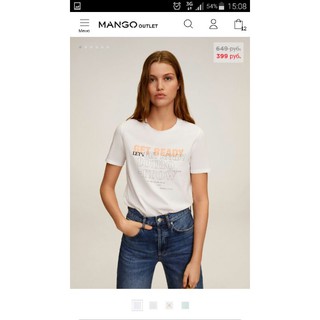 Áo phông Mango nữ sz S - Hxt kèm bill