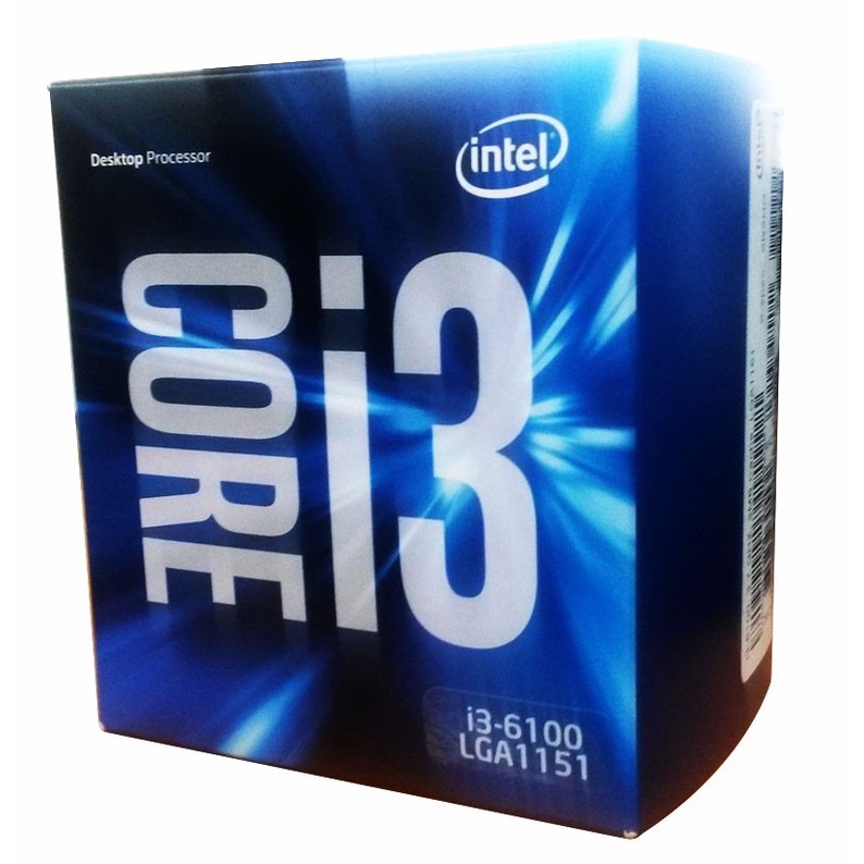 Bộ vi xử lý - CPU Intel Core i3-6100 - 3.7 GHz - 3MB Cache