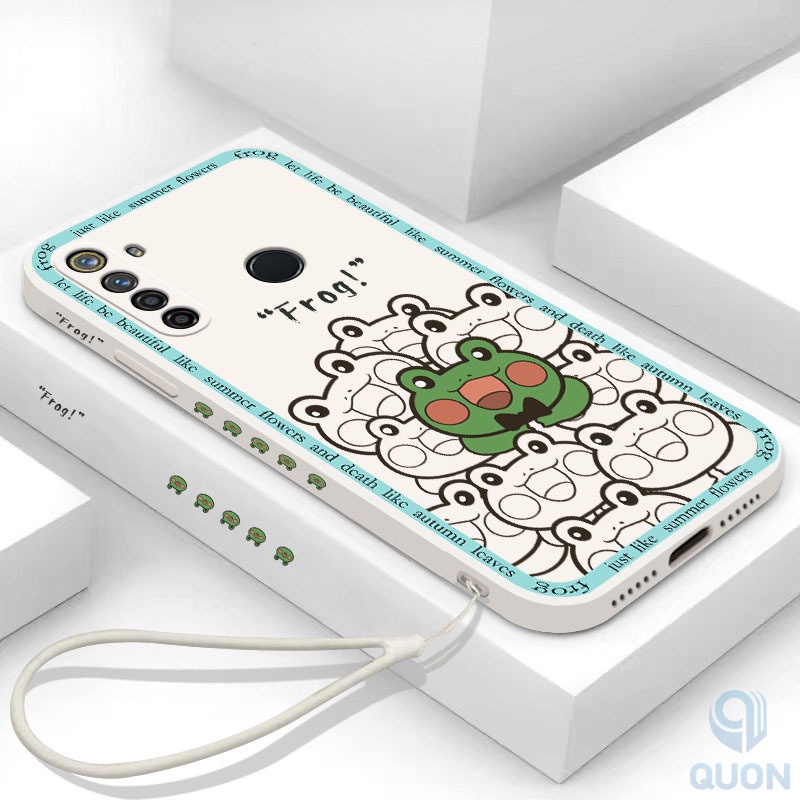 Ốp Điện Thoại TPU Mềm Hình Chú Ếch Nhỏ Dễ Thương Cho Realme 5 6 7 pro 5i 6i 7i C17