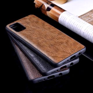 Ốp Lưng Samsung Galaxy A51 A71 S20 Plus Ultra 5G Note 10 Lite A515 A715 N970 N770 Da Vintage Họa Tiết Cây Da