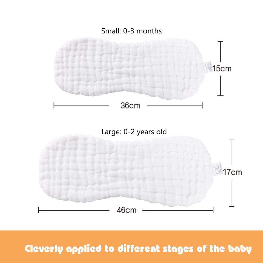 Tã Lót Cotton 12 Lớp Thoáng Khí 36x15cm Có Thể Tái Sử Dụng Cho Bé Sơ Sinh ff86