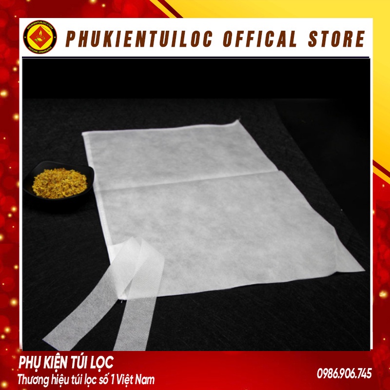 Túi lọc sắc thuố c, thảo dược chất liệu vải không dệt kích thước 30x40cm - Phukientuiloc.com