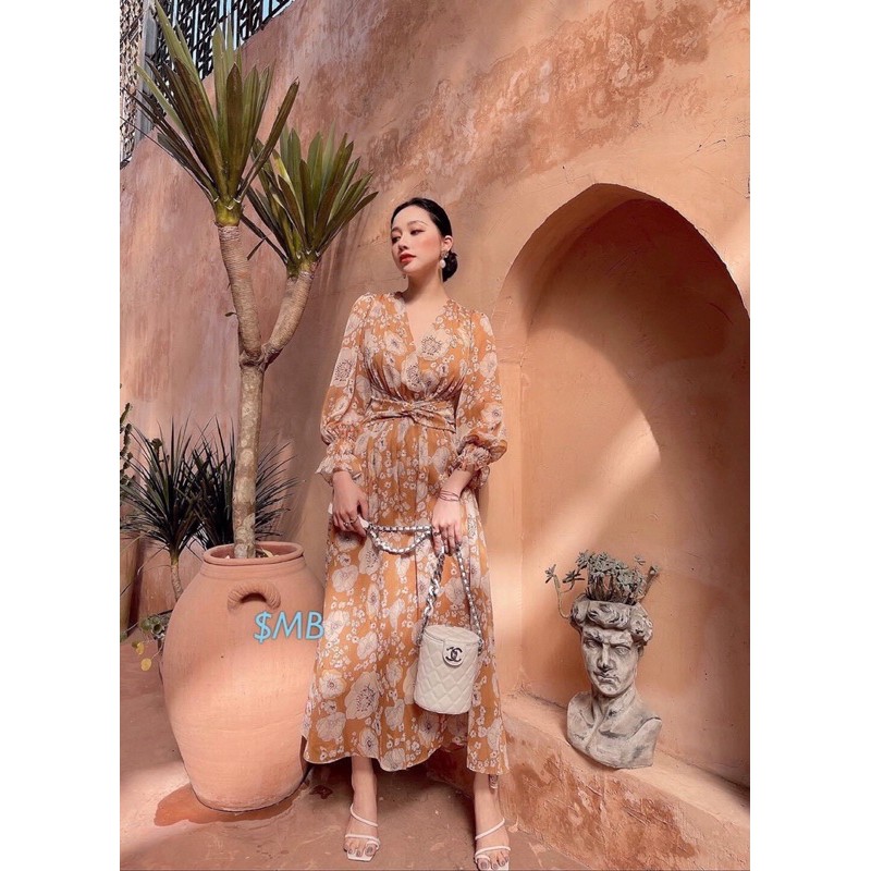 ❤️ ĐẦM MAXI HOA CHÉO BỤNG | BigBuy360 - bigbuy360.vn