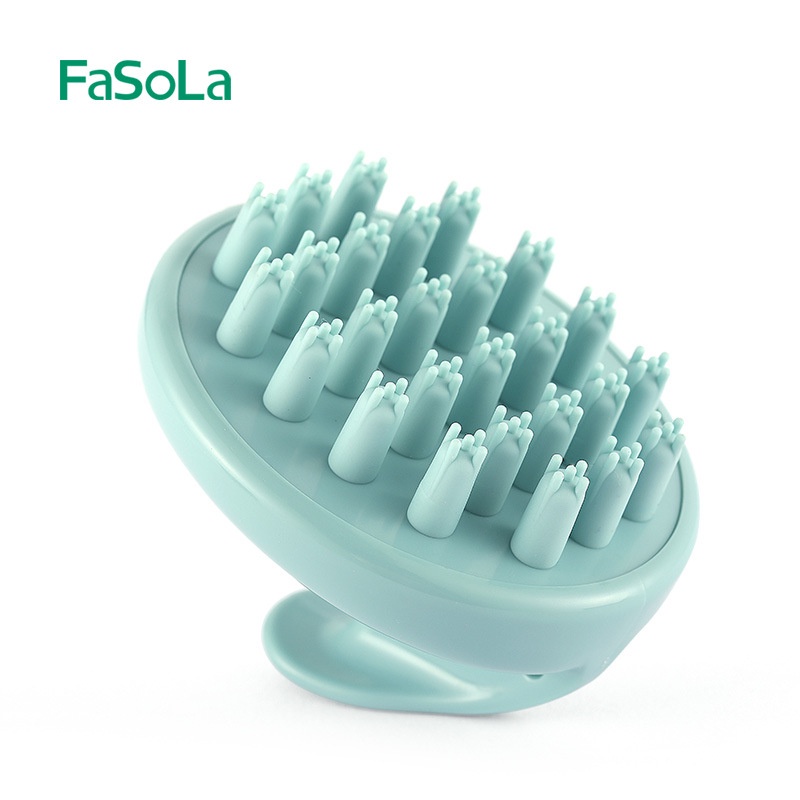[Hàng mới về] Lược gội đầu silicon mát xa da đầu giúp giảm mệt mỏi hiệu quả