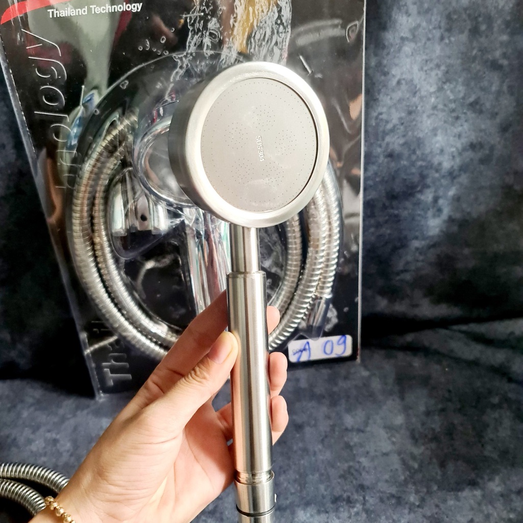 Bộ Vòi Sen Tắm Lọc Nước, Tăng Áp, sen tắm tăng áp, tay sen tăng áp SIÊU MẠNH - TĂNG ÁP TỐI ĐA 400%