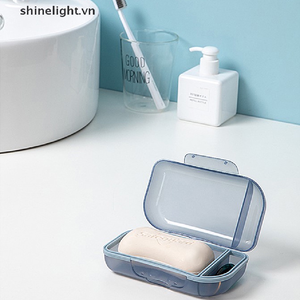 Hộp Tròn Đựng Xà Phòng Mang Đi Du Lịch Tiện Dụng