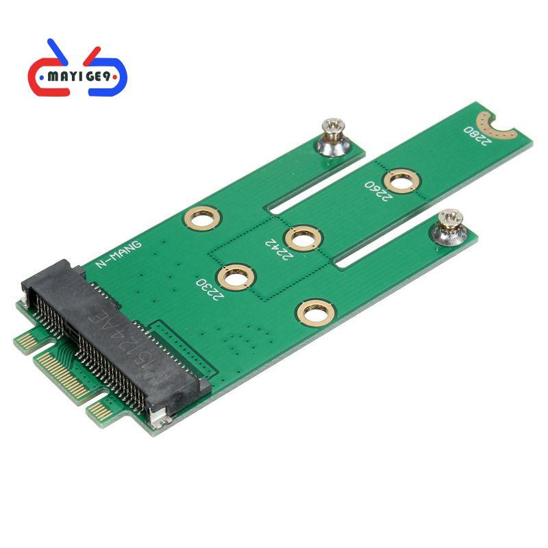 Card Chuyển Đổi Msata Mini Pci-E 3.0 Ssd Sang Ngff M.2 B Key Sata