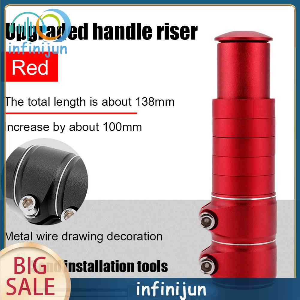 Trục Nối Dài Tay Cầm Xe Đạp Bằng Hợp Kim Nhôm