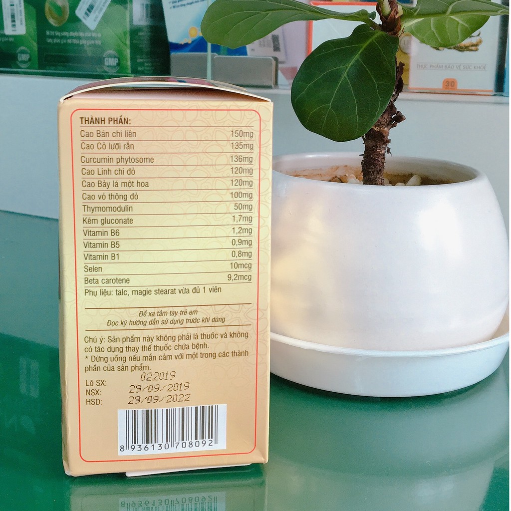 Tabo-K Hỗ trợ làm thanh nhiệt và giải độc, hỗ trợ làm tăng cường chức năng sức đề kháng và bảo vệ hệ miễn dịch (Hộp 60)