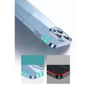 Ốp Lưng Cho iPhone 13 Pro Max ESR Classic Hybrid Case (Mặt Lưng Kính Cường Lực Có Che Camera) - Hàng Nhập Khẩu.