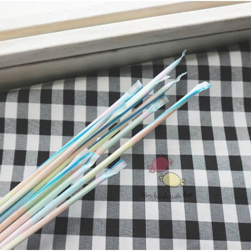 10 cây Bột Ống Hút Trái cây