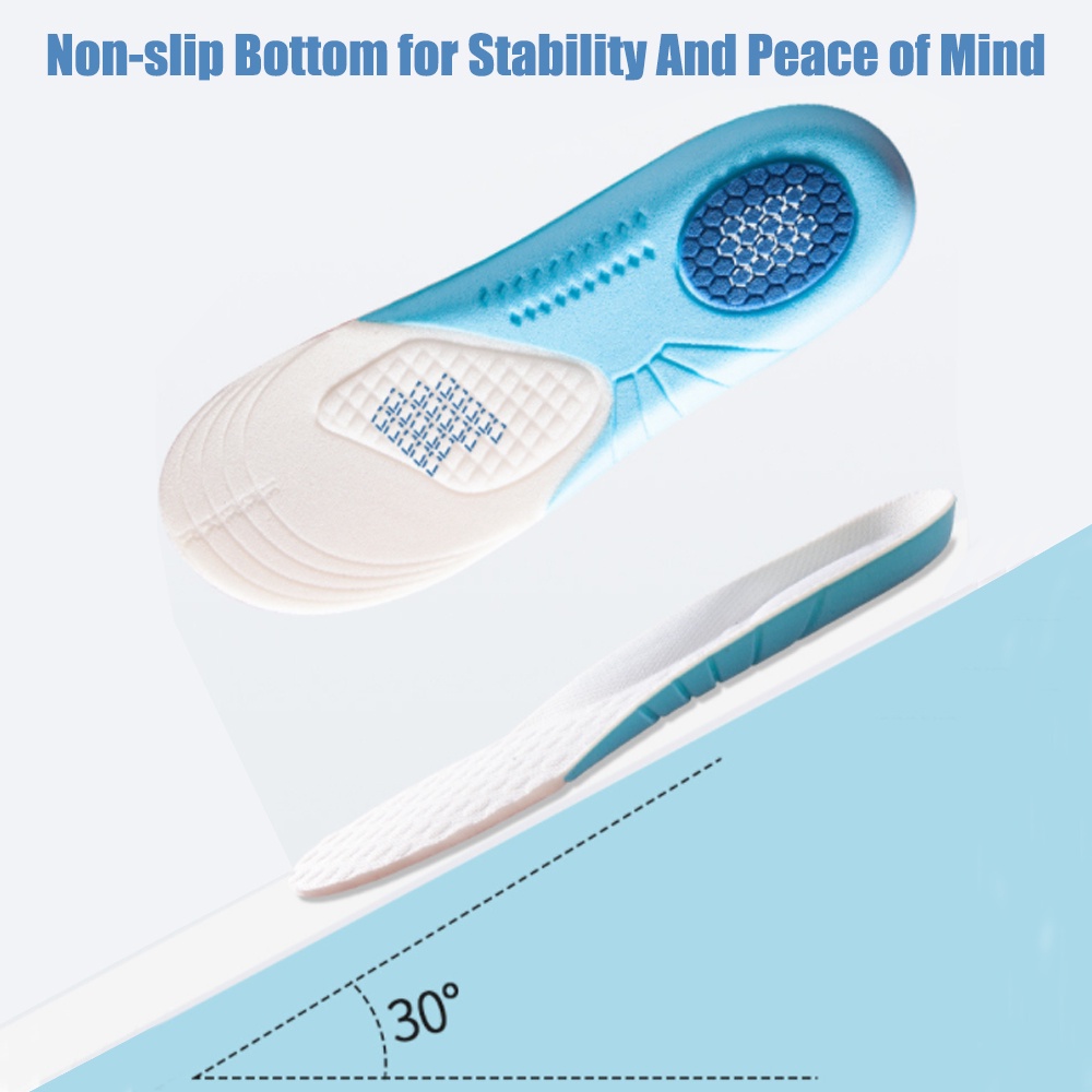 1 Cặp Đệm Lót Giày Thể Thao Chống Sốc Cho Bé