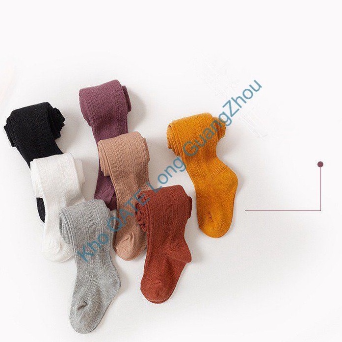 Quần tất bé gái,quần tất len liền bàn kiểu leggings cao cấp phong cách Hàn Quốc cho bé gái từ 1-10 tuổi xinh yêu