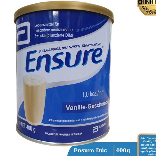 Sữa Ensure Úc 850g, Ensure Đức 400g Prebiotics giúp hỗ trợ miễn dịch Vitamin D Canxi giúp củng  - 𝐁𝐢 𝐌𝐚𝐫𝐭