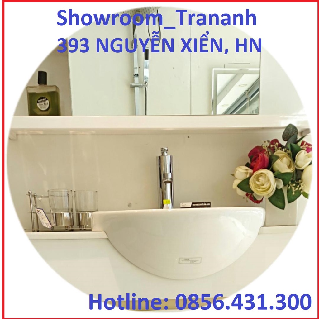 Chậu LAVABO TOTO LT533R, Chậu Rửa Mặt TOTO Bán Âm Bàn LT533R.