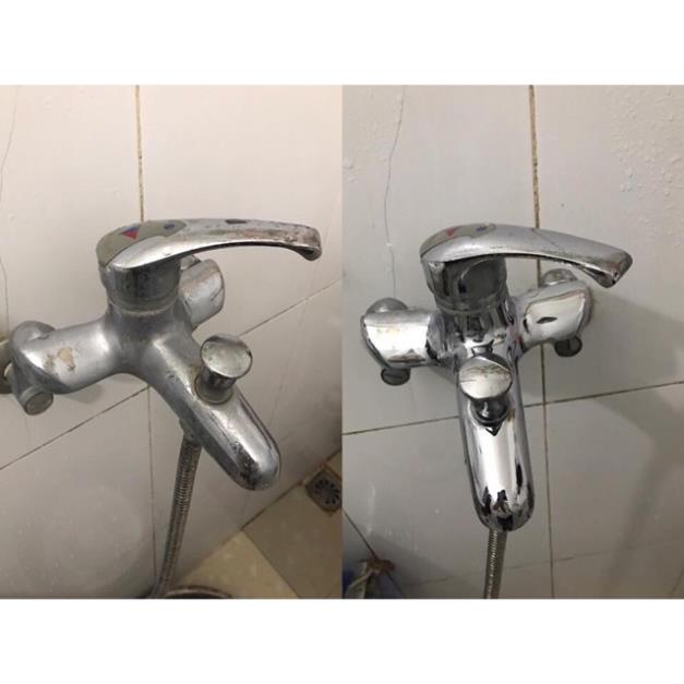 Tẩy cặn canxi, tẩy kính, vòi sen, bồn sứ, chậu tắm, gạch men, gương soi HIkit