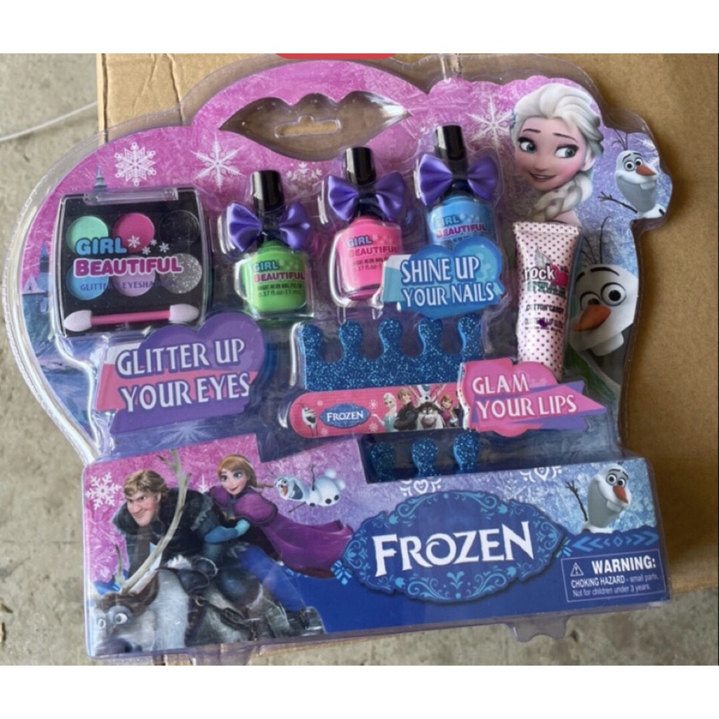 Bộ Đồ Chơi Trang Điểm Sơn Móng Tay 90010 Frozen - chọn ngẫu nhiên