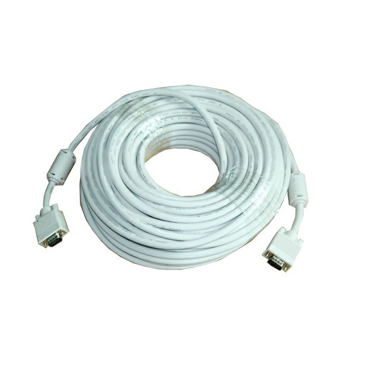 Cable Vga 15m dây trắng