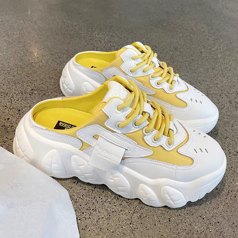 Giày sục thể thao nữ cao cấp độn đế 5cm  hot trend | BigBuy360 - bigbuy360.vn