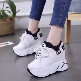 giày thể thao đế độn nữ 12cm