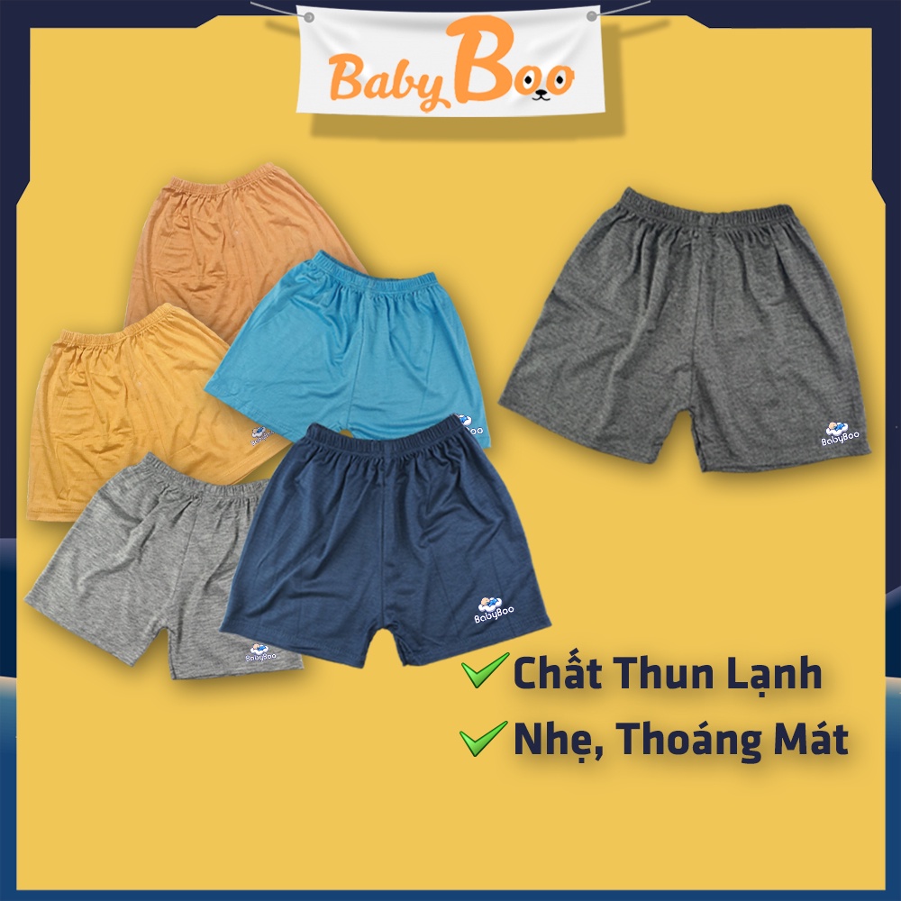 Quần Đùi Chục Cho Bé Trai Bé Gái - Quần Chục Đùi Chất Thun Lạnh BabyBoo