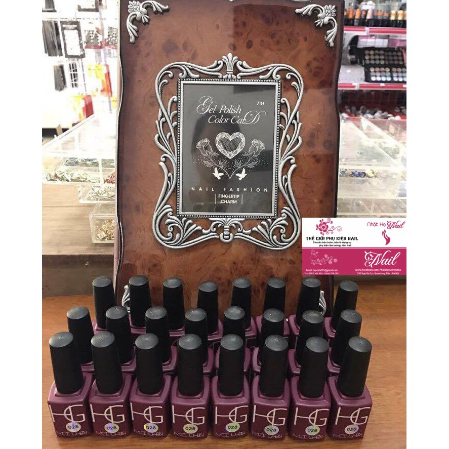 Sơn Gel HG(Mã màu 40-67) Với nhiều Màu Đẹp Sang Chảnh, Chất Sơn Tốt. Mã màu 40-67 - Lẻ 1 Chai