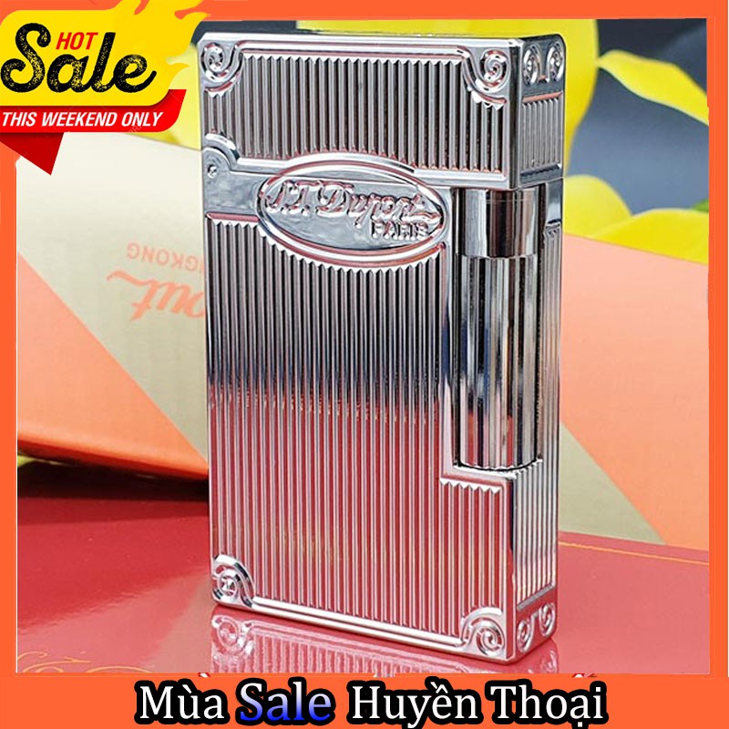 𝐇𝐨̣̂𝐩 𝐐𝐮𝐞̣𝐭 𝐁𝐚̣̂𝐭 𝐋𝐮̛̉𝐚 Dupont D145 Họa Tiết Kẻ Dọc 4 Mặt Cao Cấp