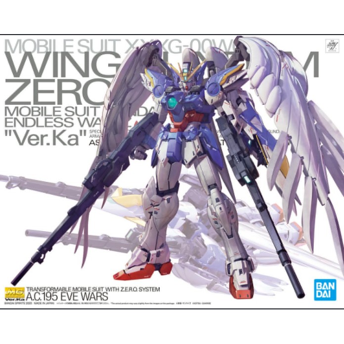 Mô hình lắp ráp Gunpla MG 1/100 WING GUNDAM ZERO EW VER. KA