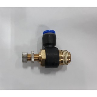 Van tiết lưu điều chỉnh khí nén ống phi 4-6-8-10-12mm