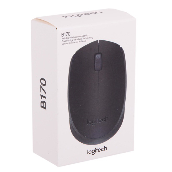 Chuột không dây LOGITECH B170 (Đen) - HÀNG CHÍNH HÃNG