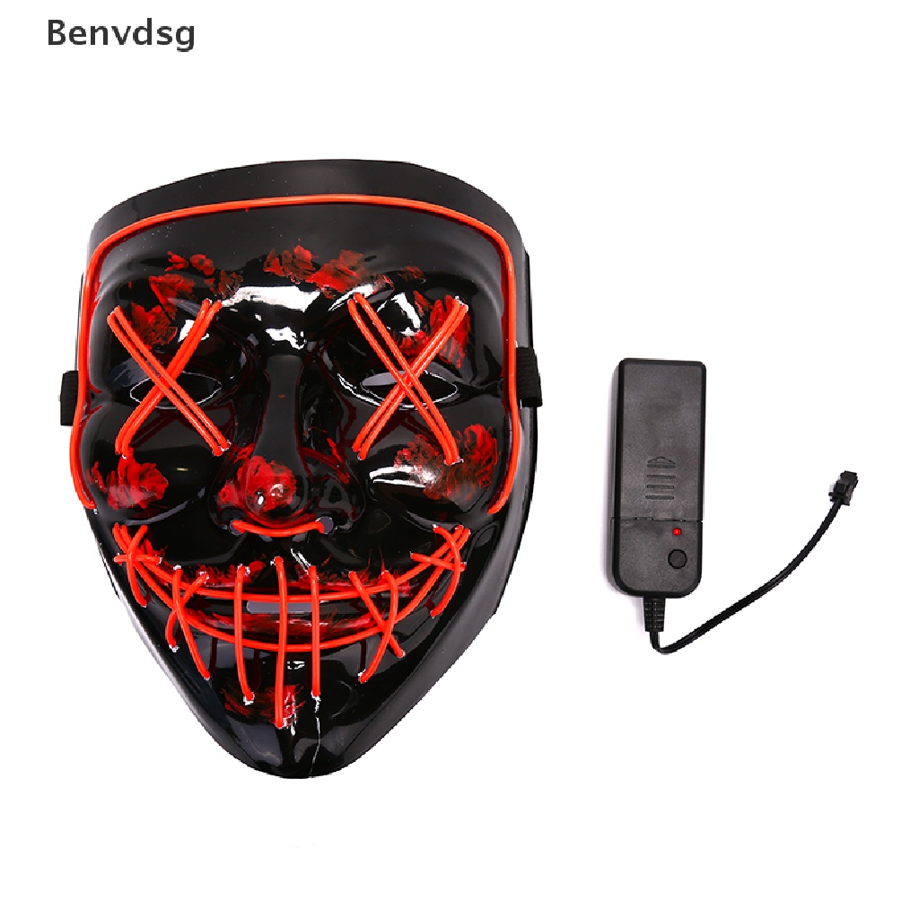 Khẩu Trang EL Có Đèn LED Phát Sáng Độc Đáo