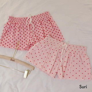 Quần short cotton HỒNG SIÊU MÁT