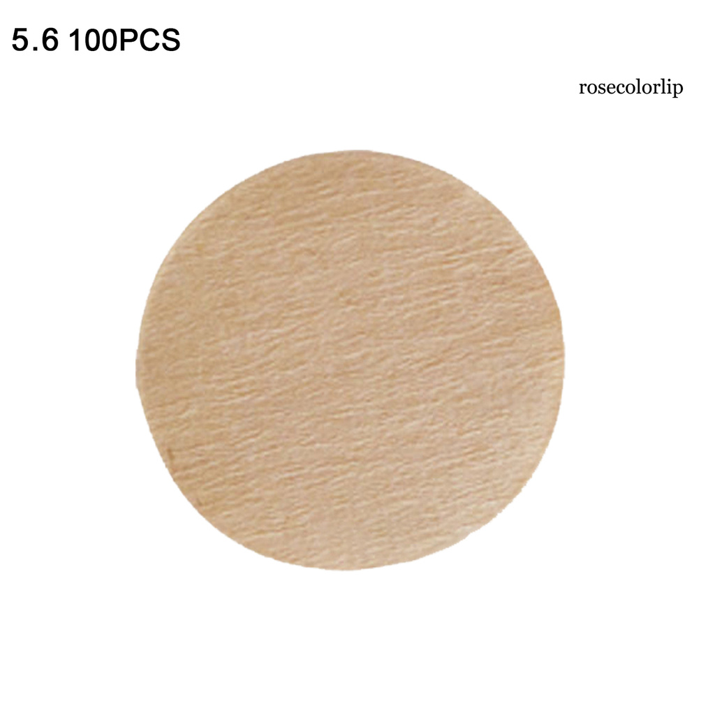 Set 100 Cốc Giấy Lọc Cà Phê Hình Tròn Tiện Dụng