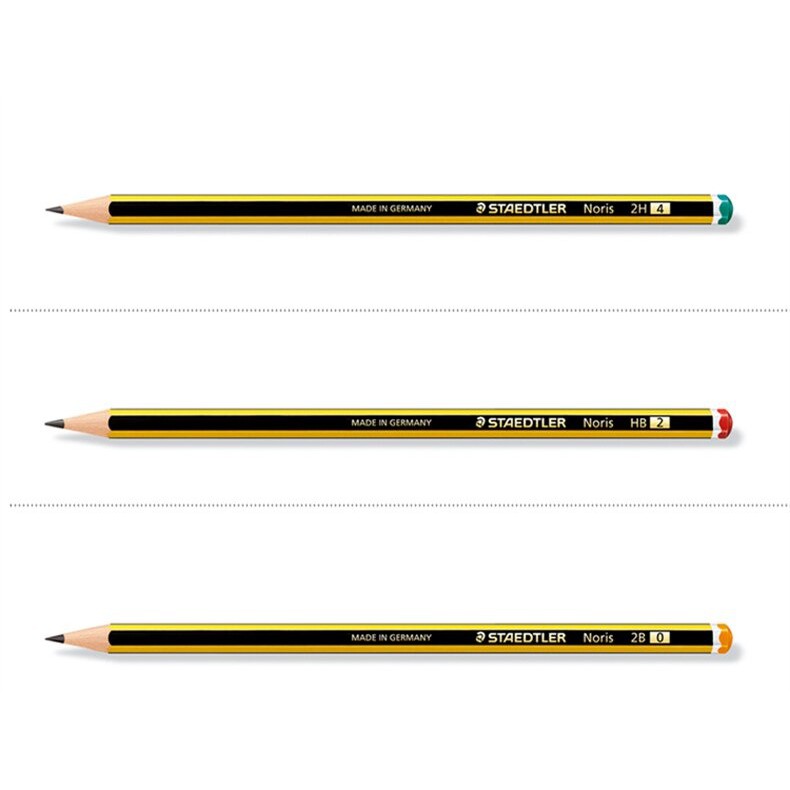 set 3 Bút chì gỗ Đức Staedtler 120 (chì sọc vàng đen)