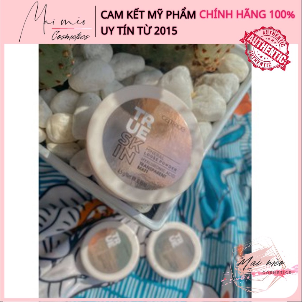 PHẤN PHỦ BỘT CATRICE TRUE SKIN MỎNG MỊN