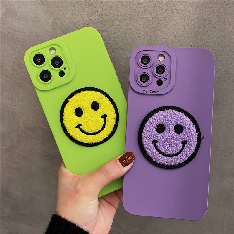 Ốp Điện Thoại Hình Chữ Smile Cho Iphone 7 8 Plus X XS max XR 11 pro max 12 12 pro 12 promax 13 13 pro 13 promax